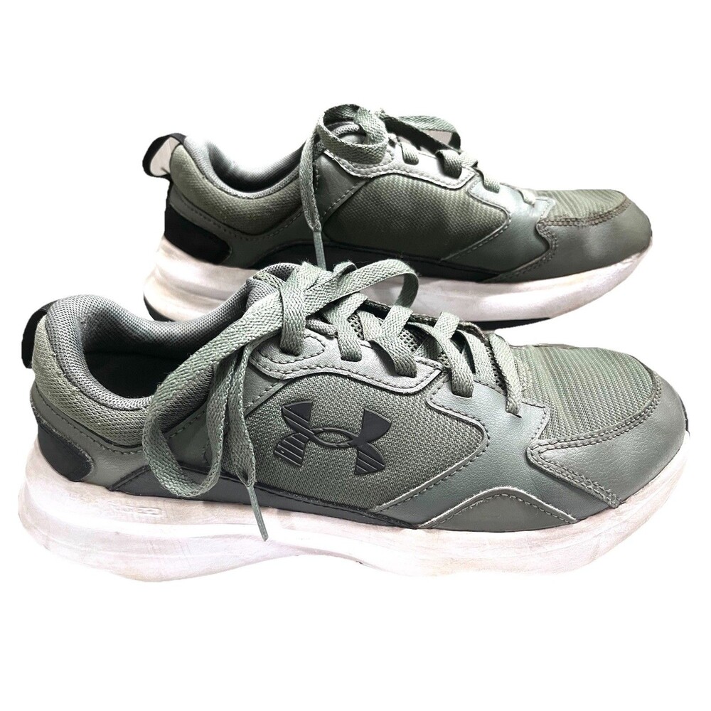 Size 8 Under Armour Charged Edge Colorado Sage Green Men’s Lace Up Training Shoe